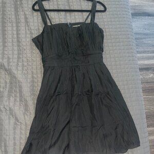 Abrecrombie Ruched Chiffon Mini Dress